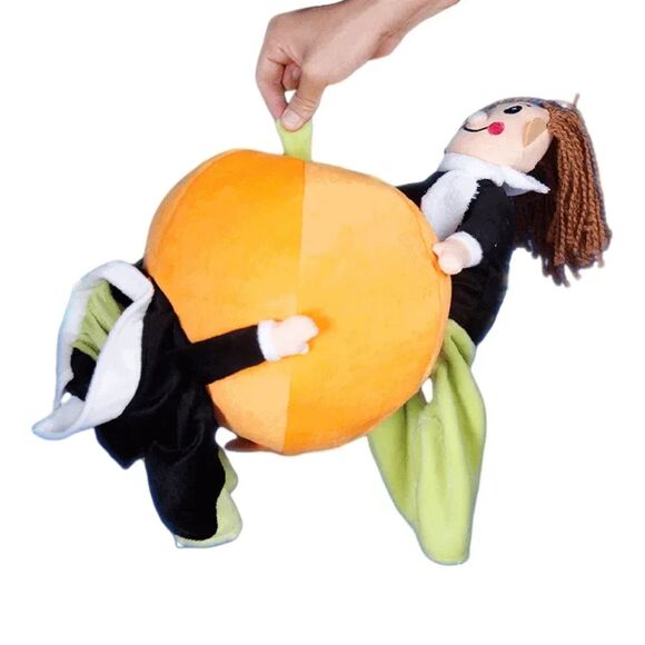 Dog Cat Halloween Costume Premium Pumpkin Funny Costume Small Breed Sz M - Picture 5 of 10